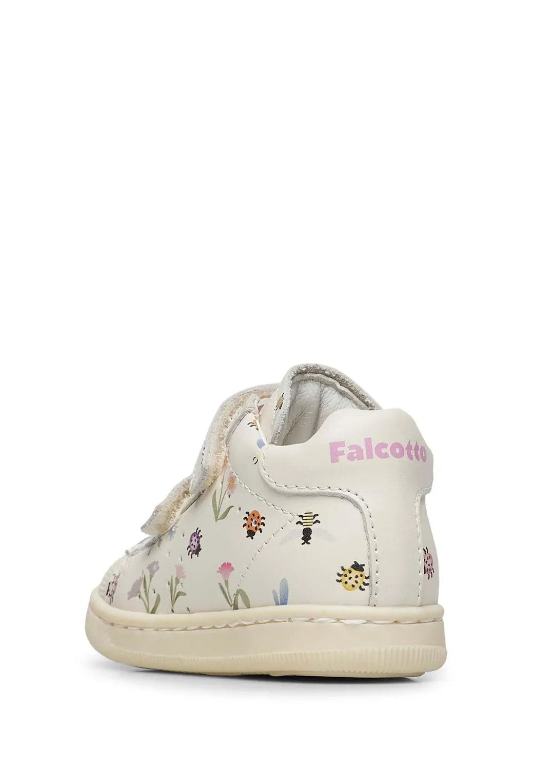 Falcotto Moon VL baskets premiers pas fleurs