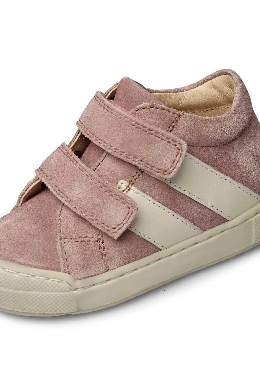Falcotto Gazer VL baskets fille daim pompon rose