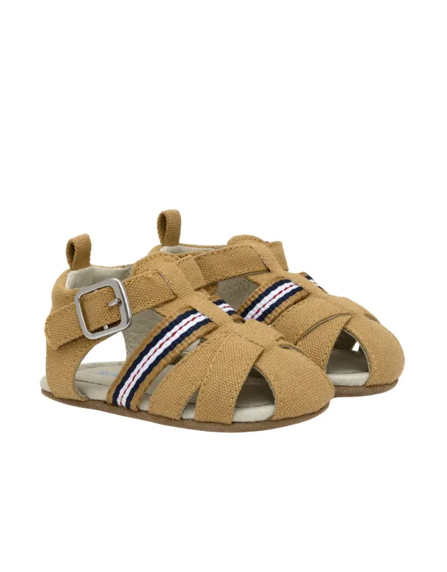 Robeez First Kicks Stuart sandales bébé toile souple