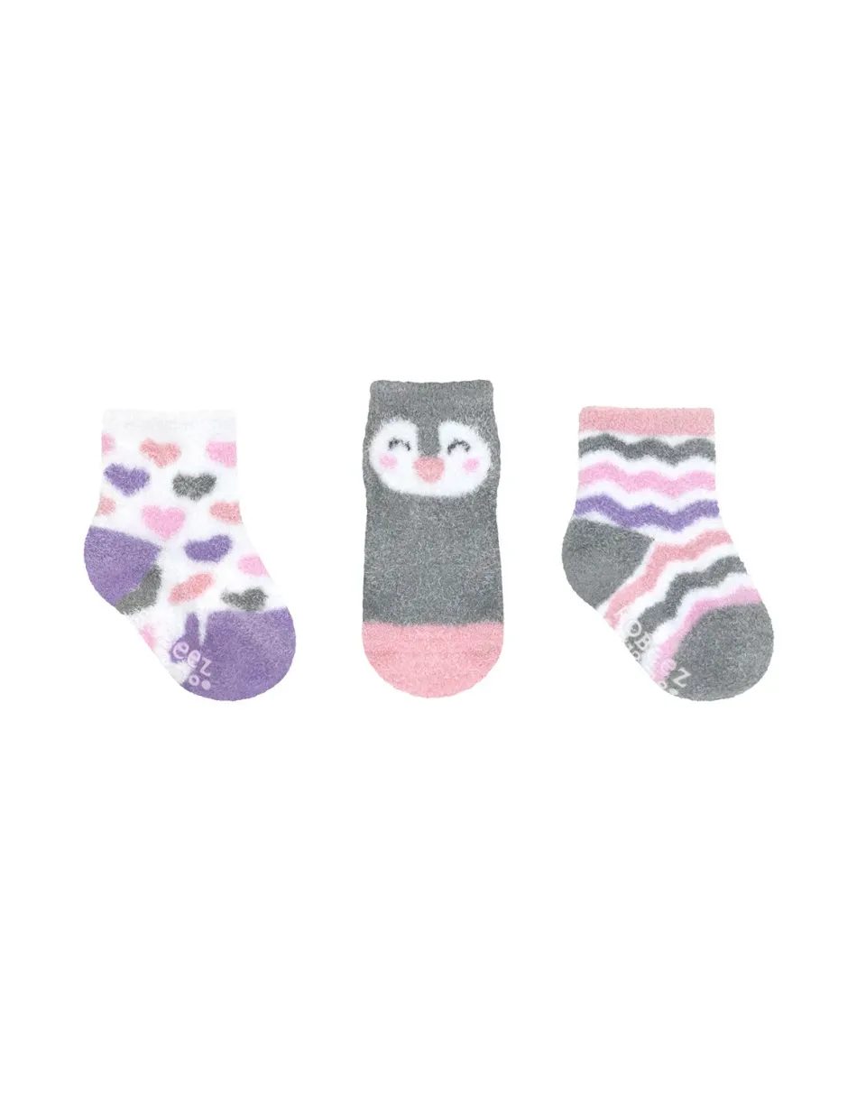 Robeez Little Penguin chaussettes bébé lot de 3 pingouin