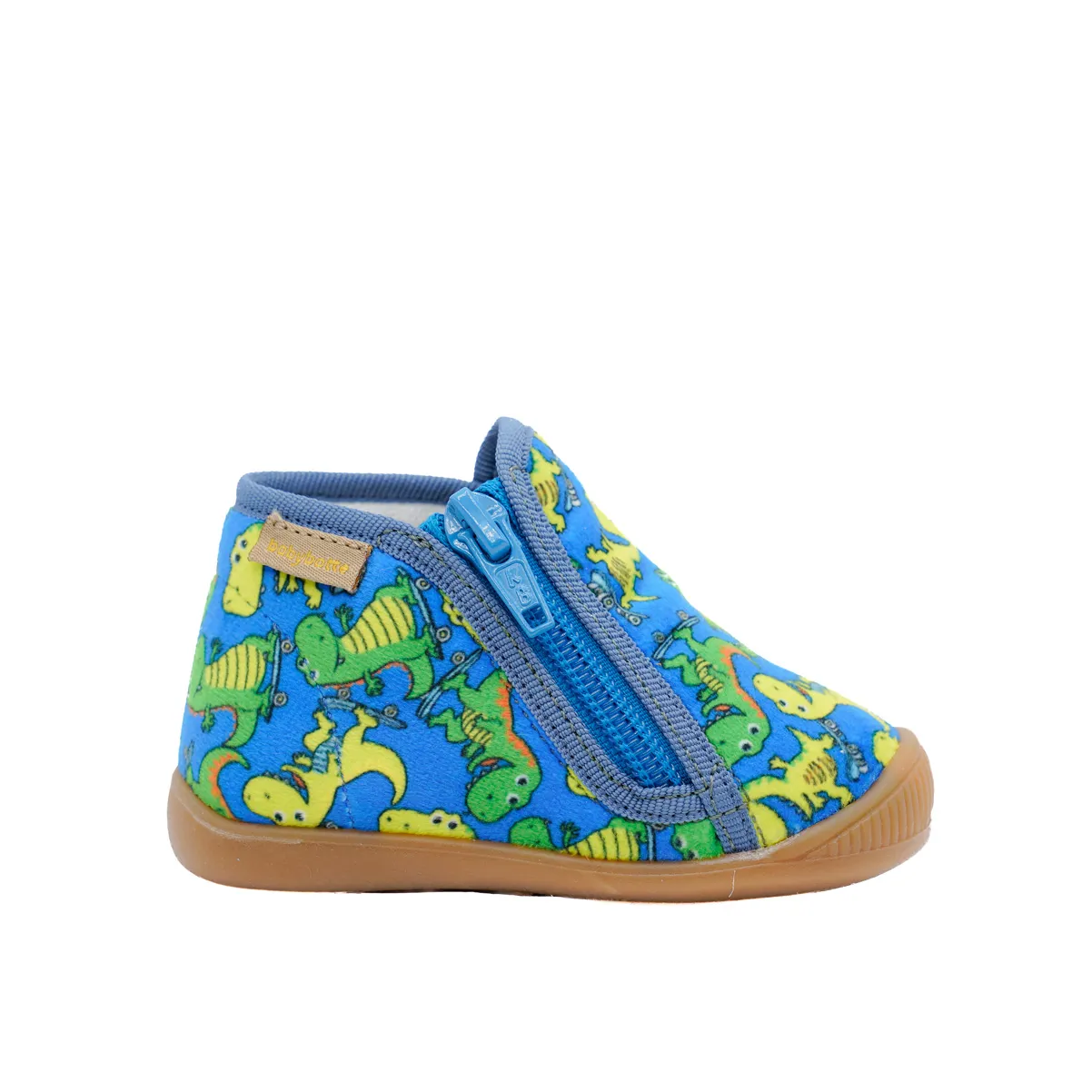 Babybotte Philbert Zip chausson bébé garçon laine