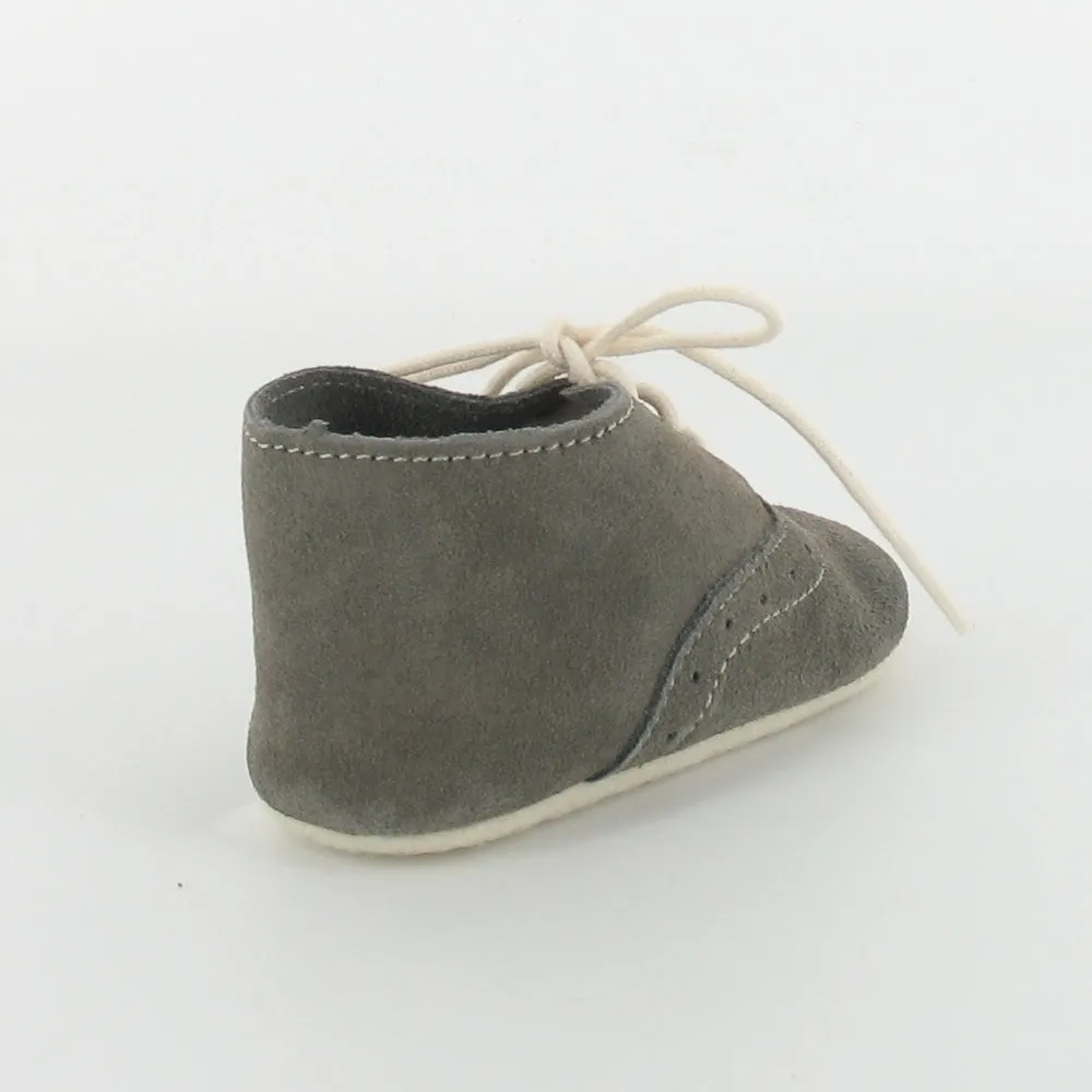 Le Petit Fils du Cordonnier Diese chausson bébé semi-montant cuir