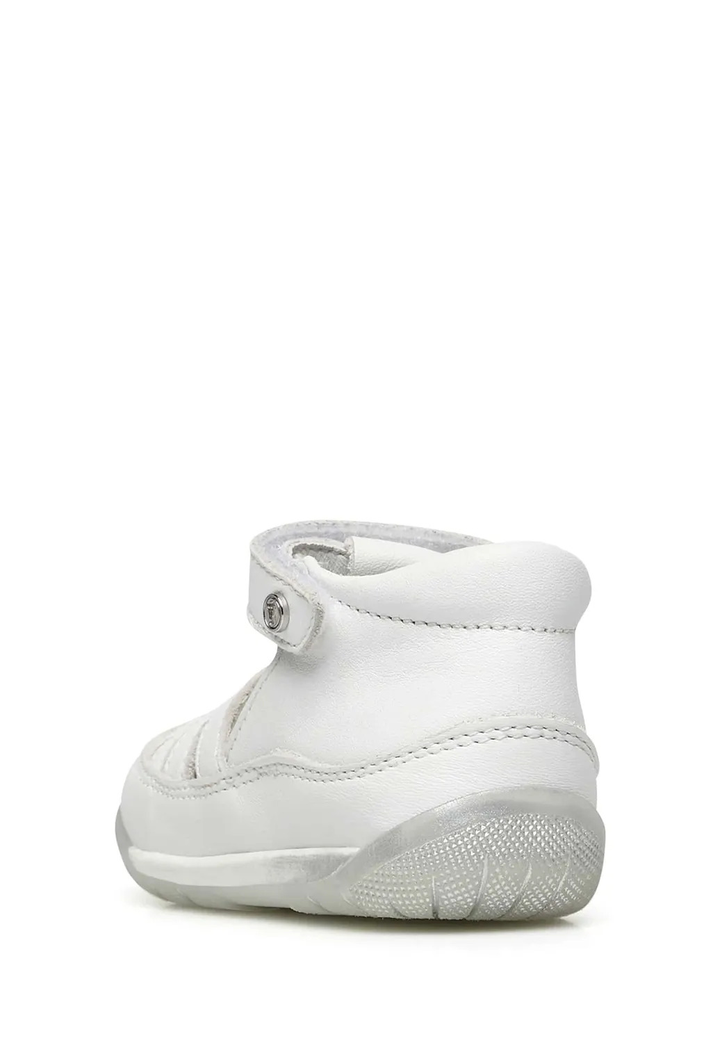 Falcotto Mipos sandales enfant cuir blanc velcro