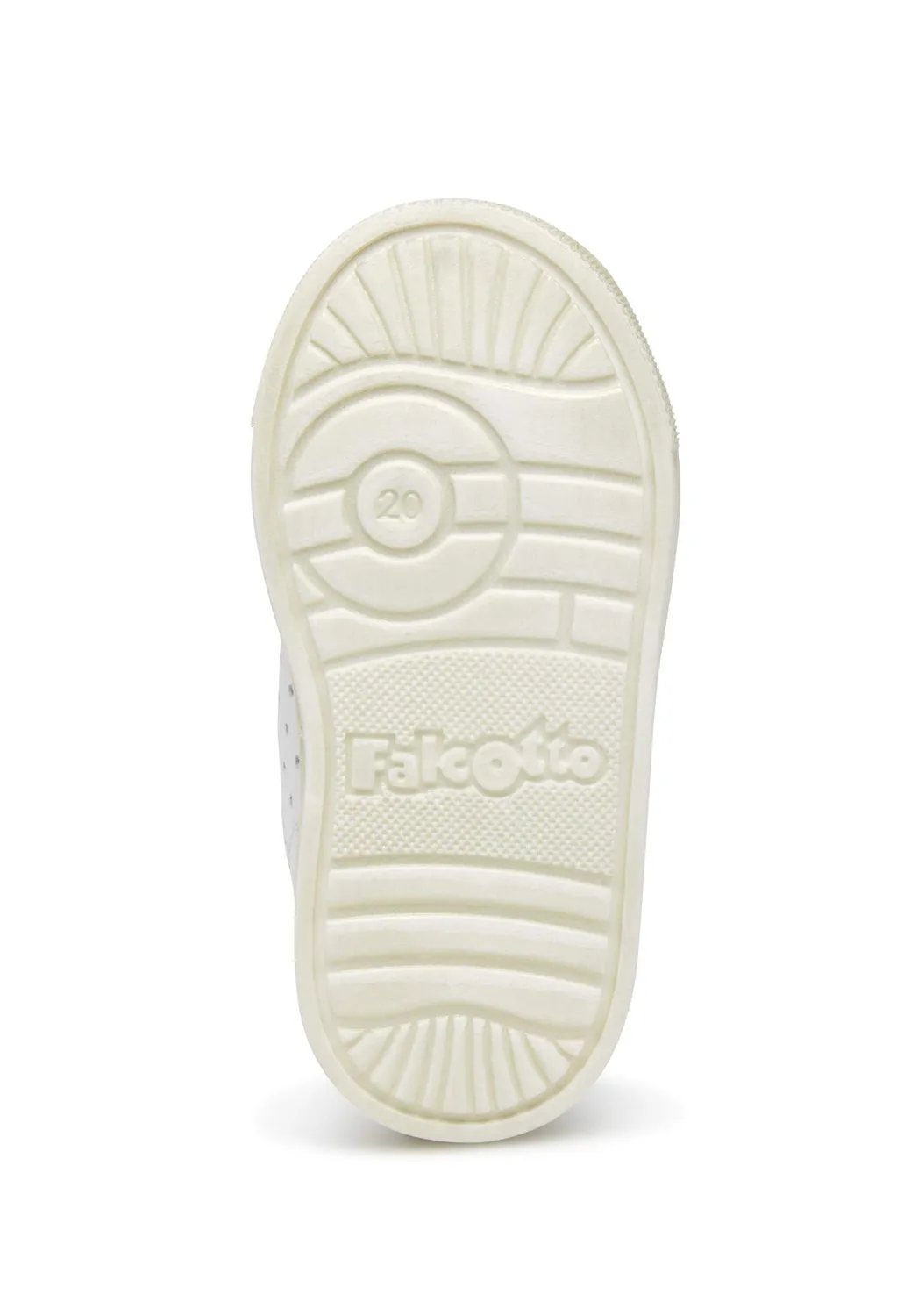 Falcotto Heart sneakers basses fille cuir blanc