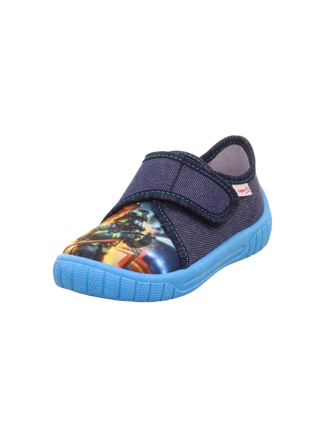 Superfit Bill 1-000271 chaussons garçon pied étroit