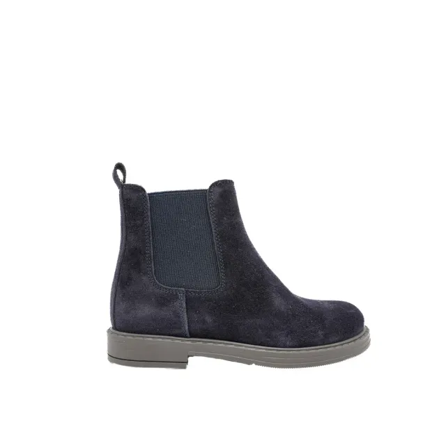 Babybotte Kitch bottine fille zip velours bleu