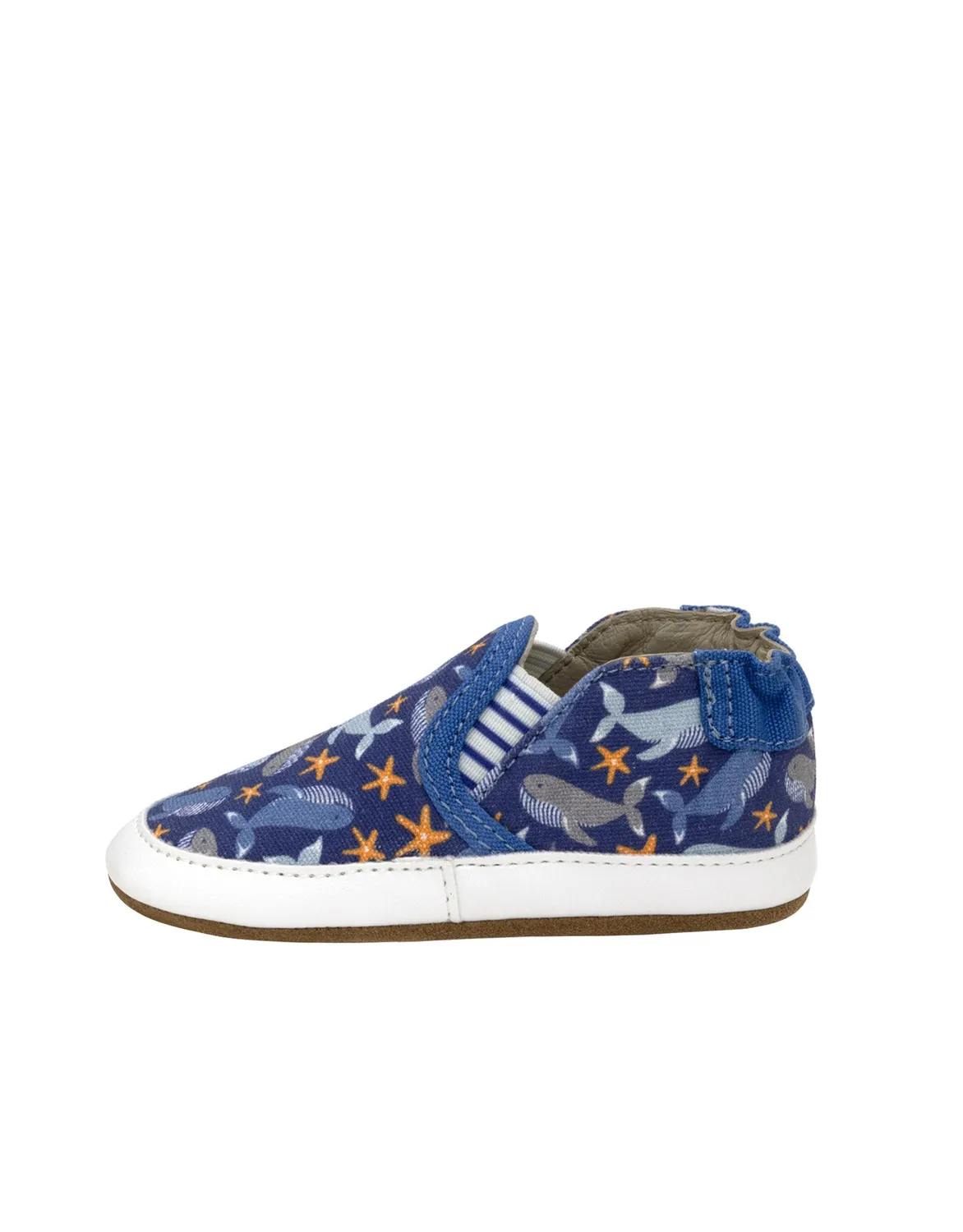 ROBEEZ Whale Tale Soft Soles chaussures bébé baleines