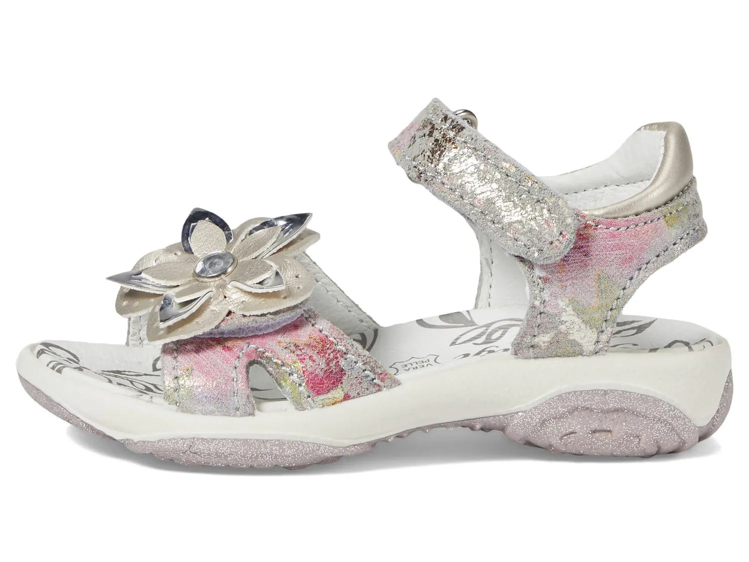 PRIMIGI 38823 sandale fille en cuir à scratch