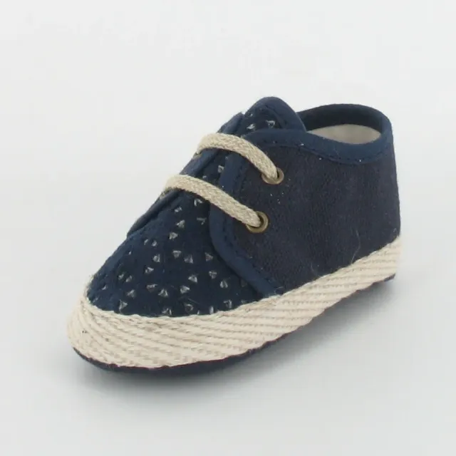Le Petit Fils du Cordonnier Dao Bleu Marine chausson bébé tennis