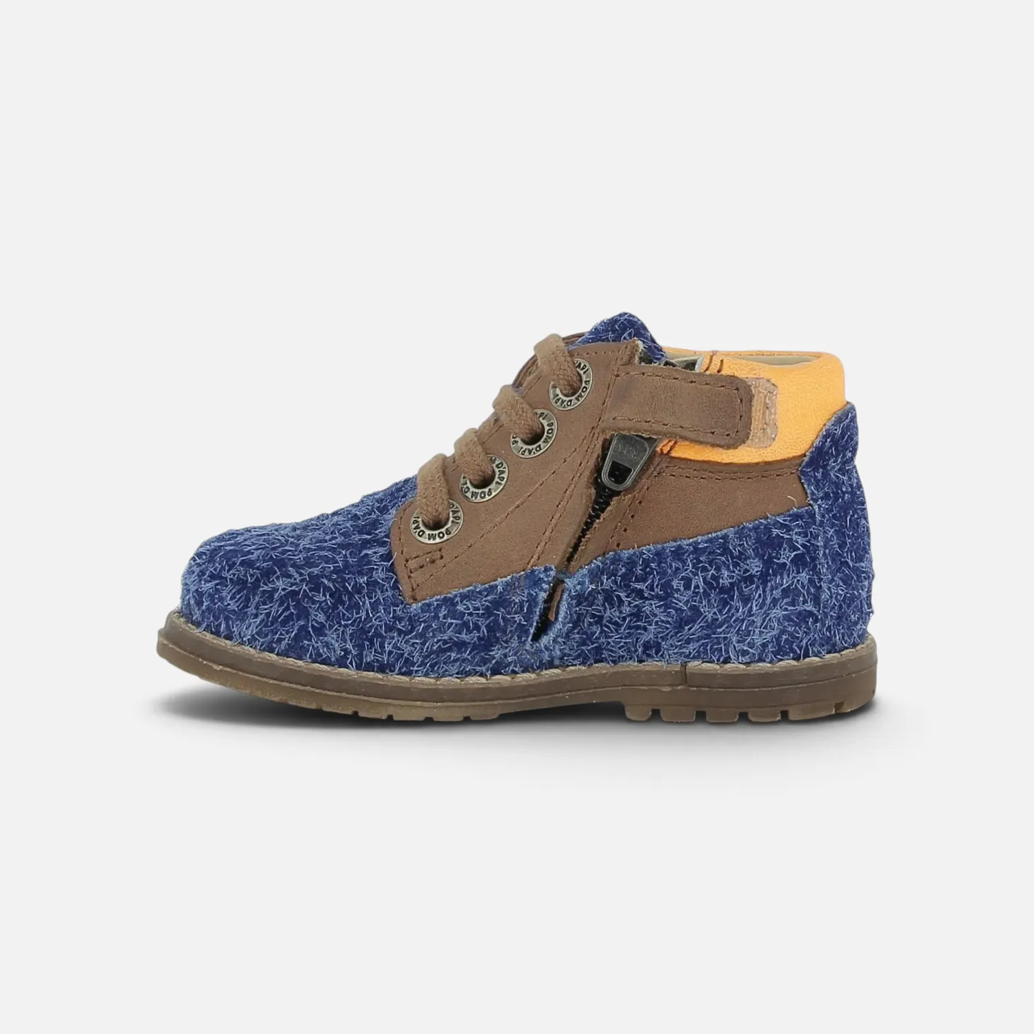 10is Bob Zip Work chaussures cuir lacet zip