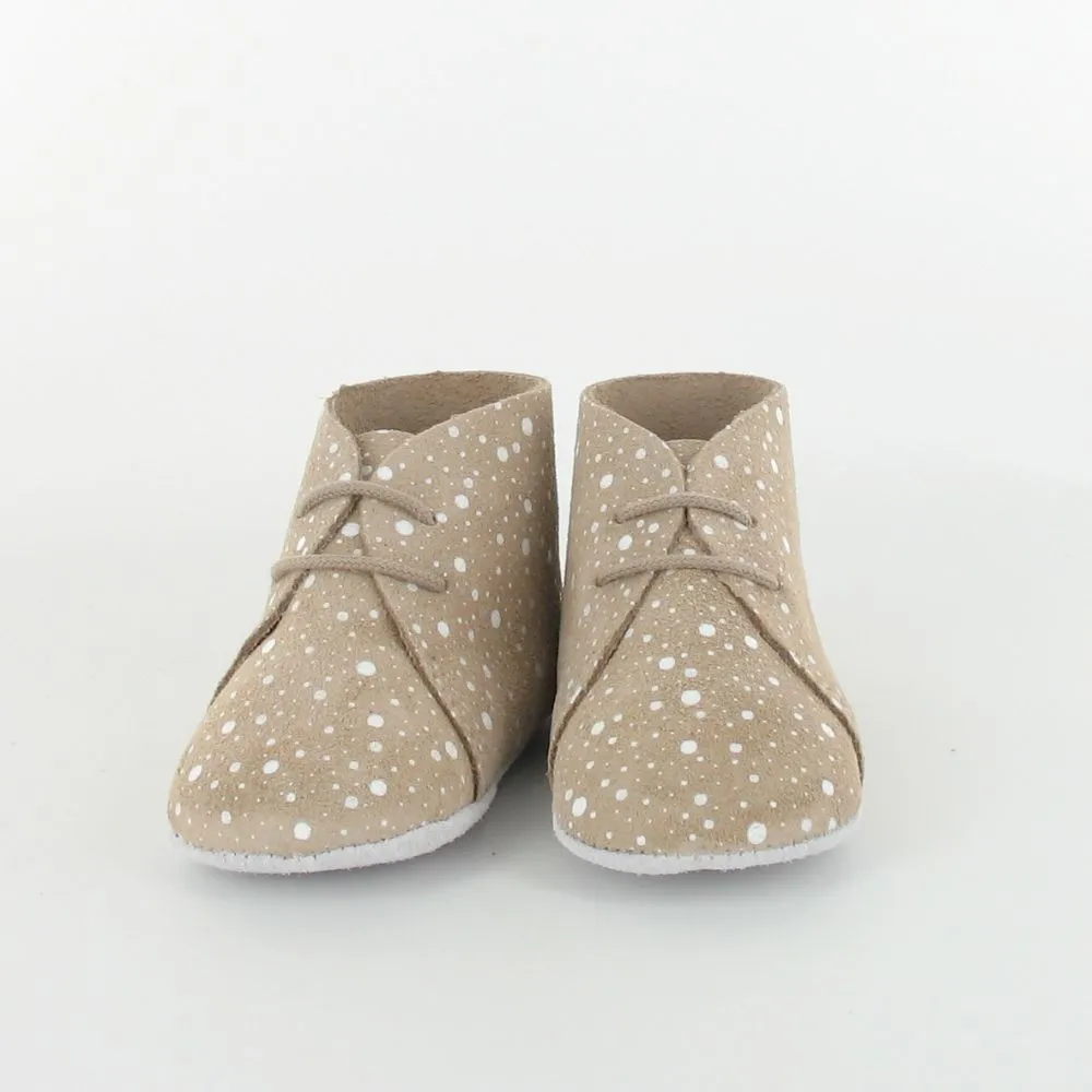 Le Petit Fils du Cordonnier Dandy chausson bébé cuir souple