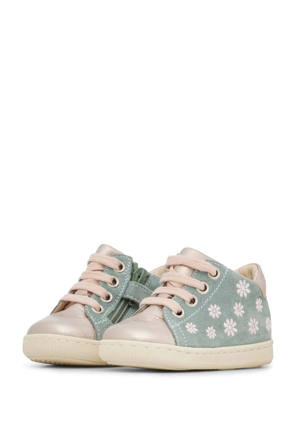 Falcotto Lena Zip Basket Fille Cuir