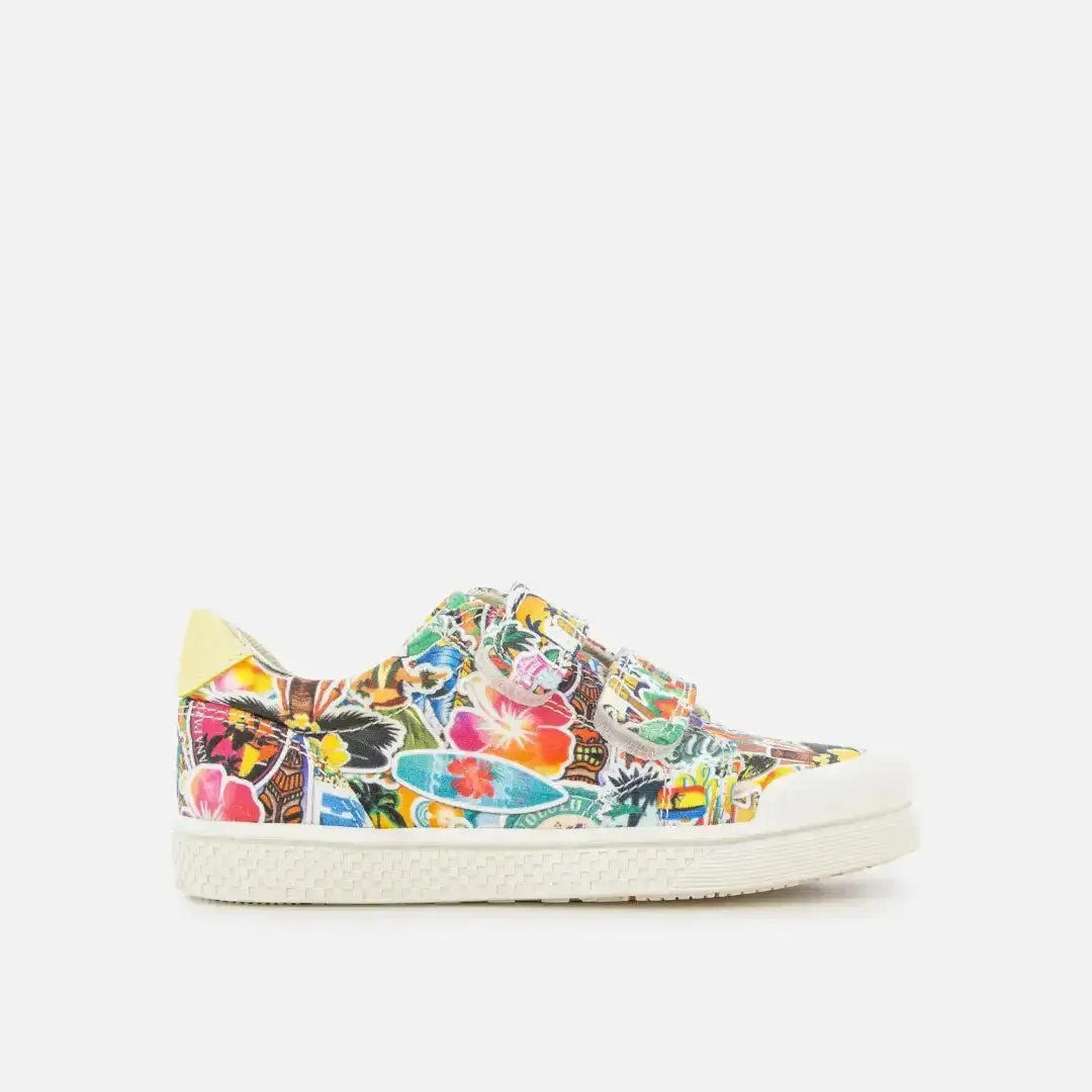 10is Ten V2 W Print baskets enfant toile