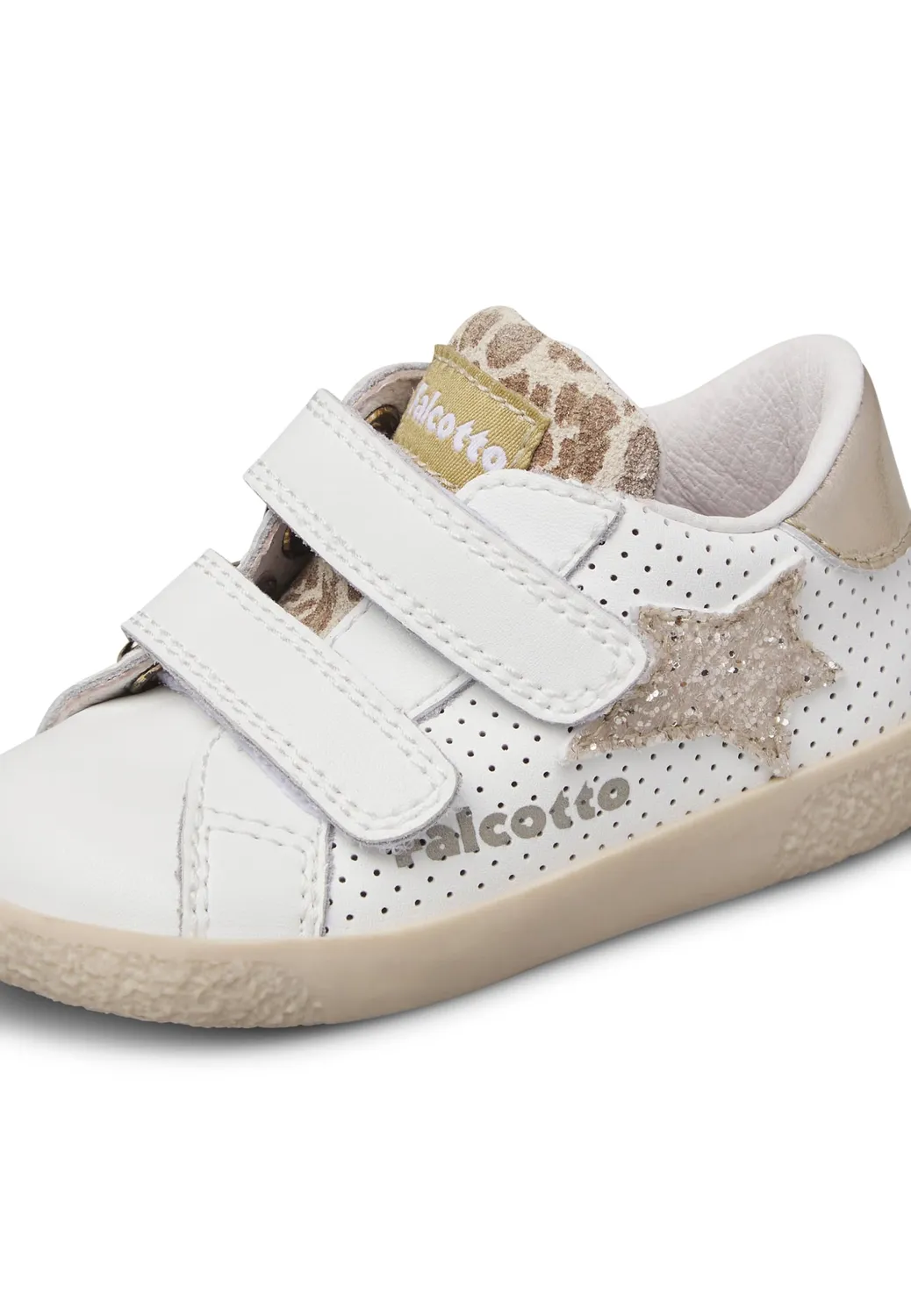 Falcotto Baskets en Cuir à scratch