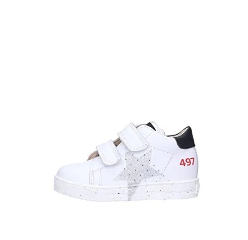 Falcotto Salazar chaussures basses cuir blanc