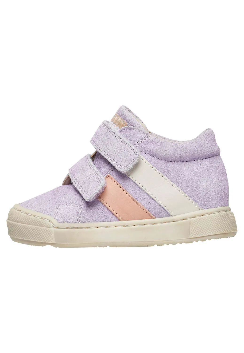 Falcotto Gazer VL baskets fille daim pompon rose