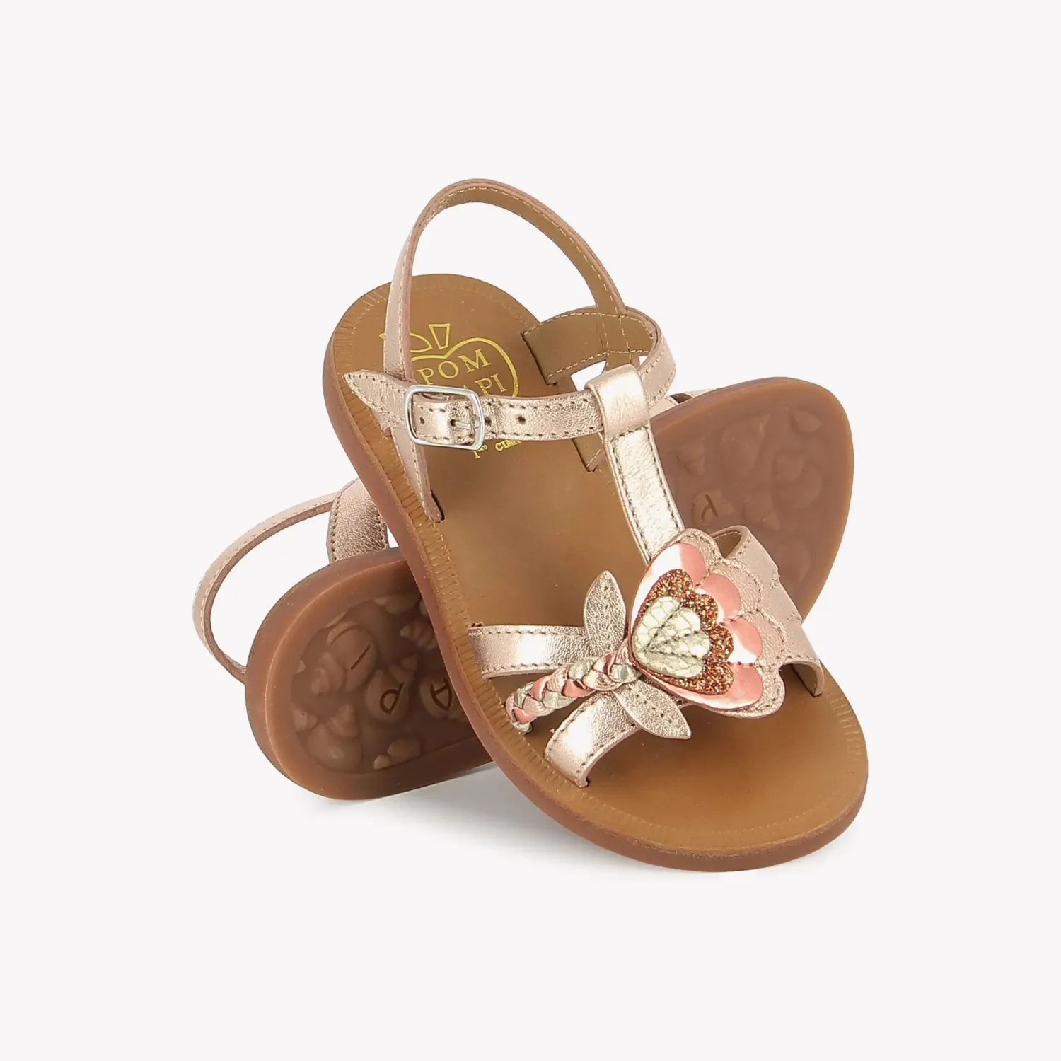 10is Plagette Alto sandales cuir