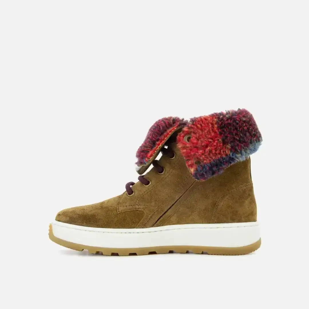 10is Flow Park boots garçon cuir marron