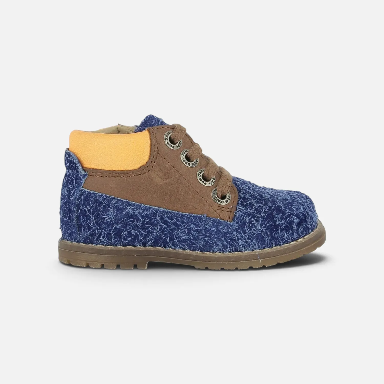 10is Bob Zip Work chaussures cuir lacet zip