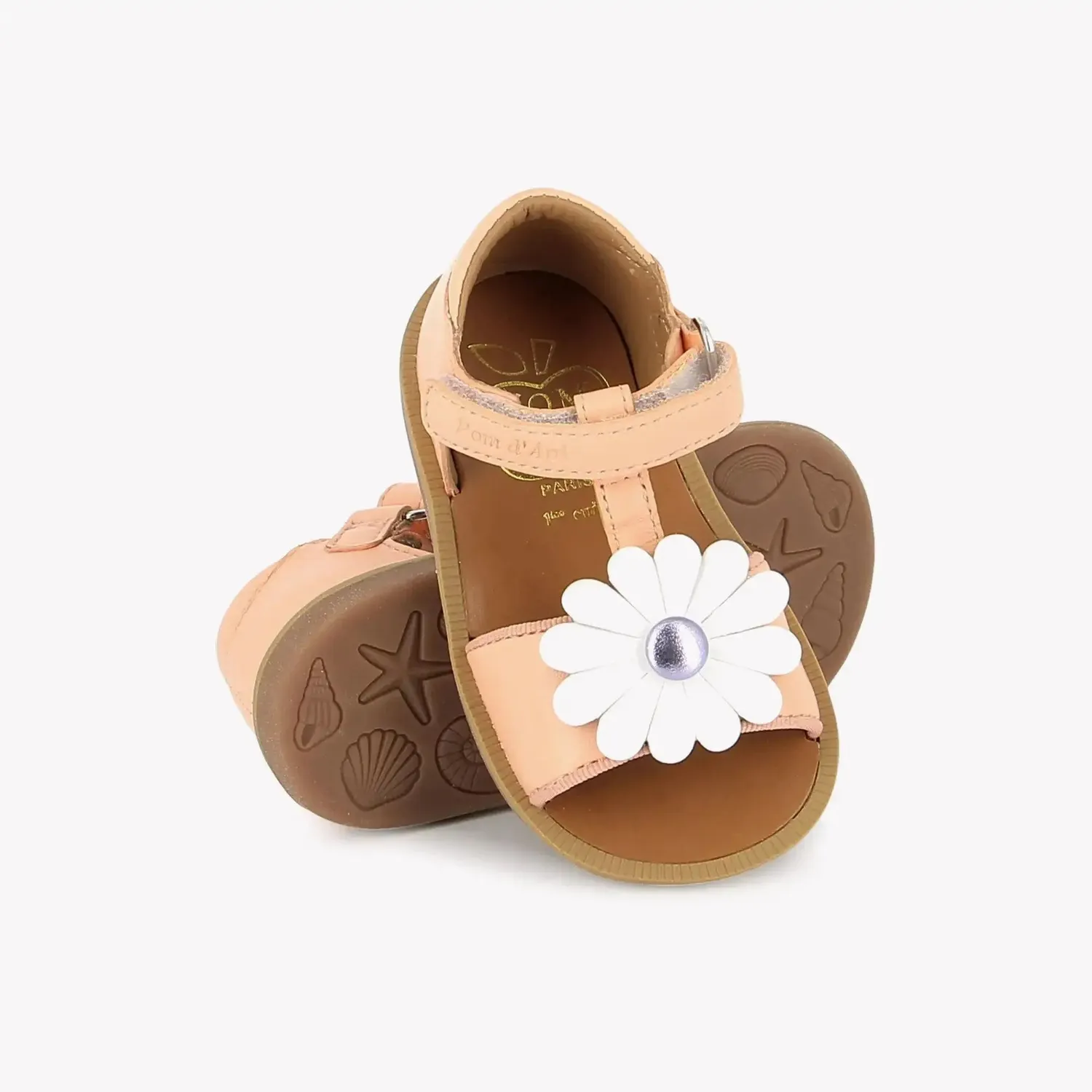 10is Poppy Big Flo sandales premiers pas