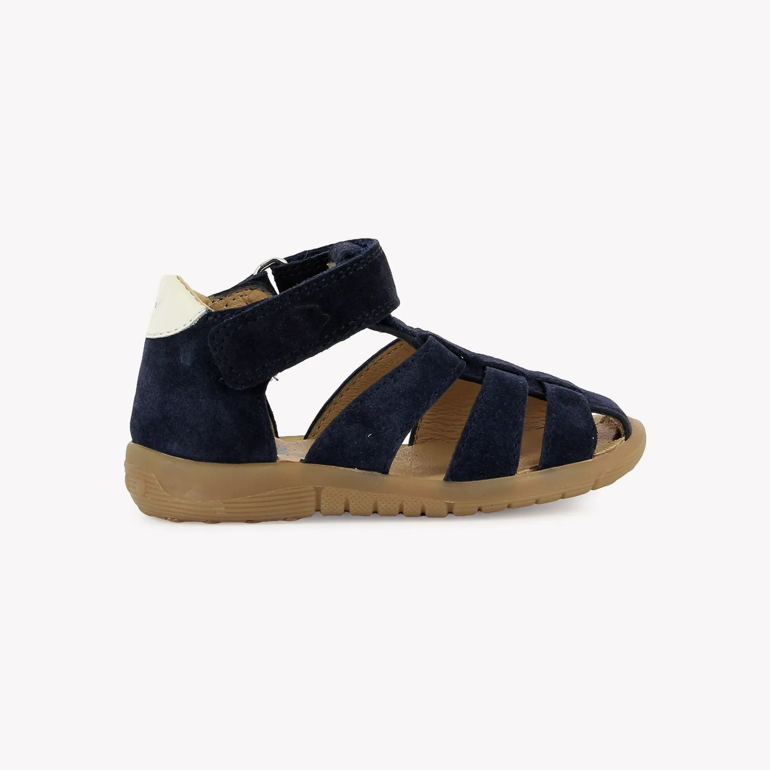 10is T&C 13 Easy sandale premiers pas velours marine