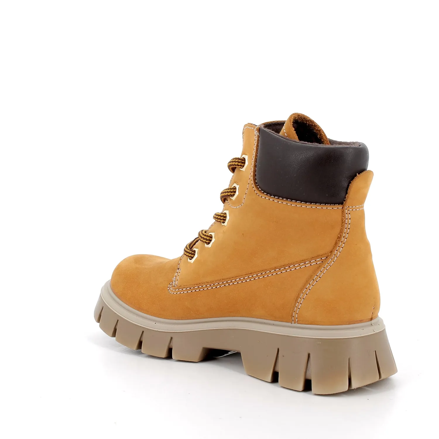 PRIMIGI Randy GTX bottines fille 34 EU cuir moutarde