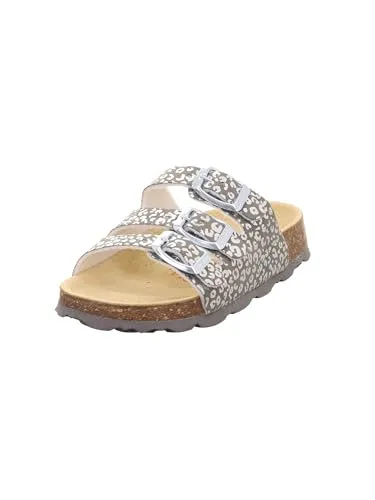 Superfit Chaussons Fille Gris cuir synthetique
