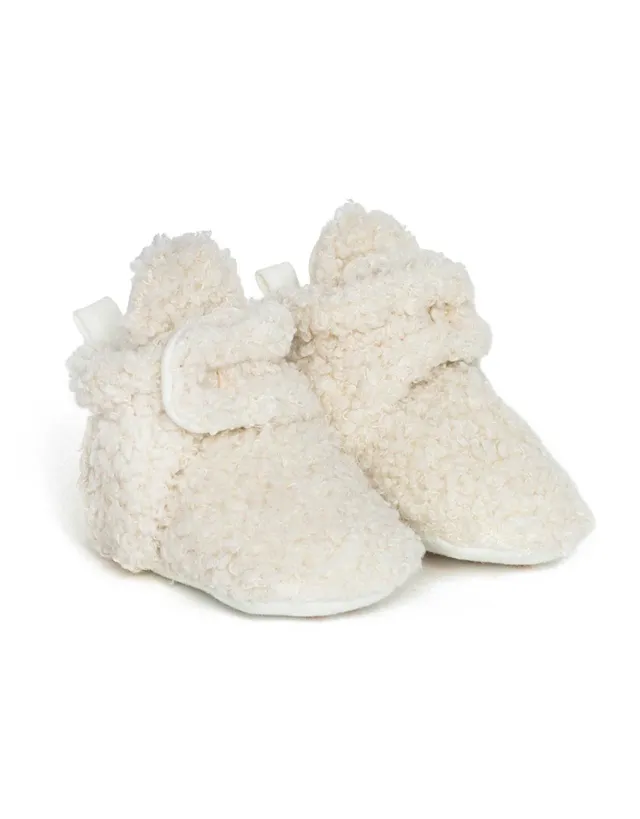 Robeez Sherpa Snap Booties chaussons bébé sherpa souple