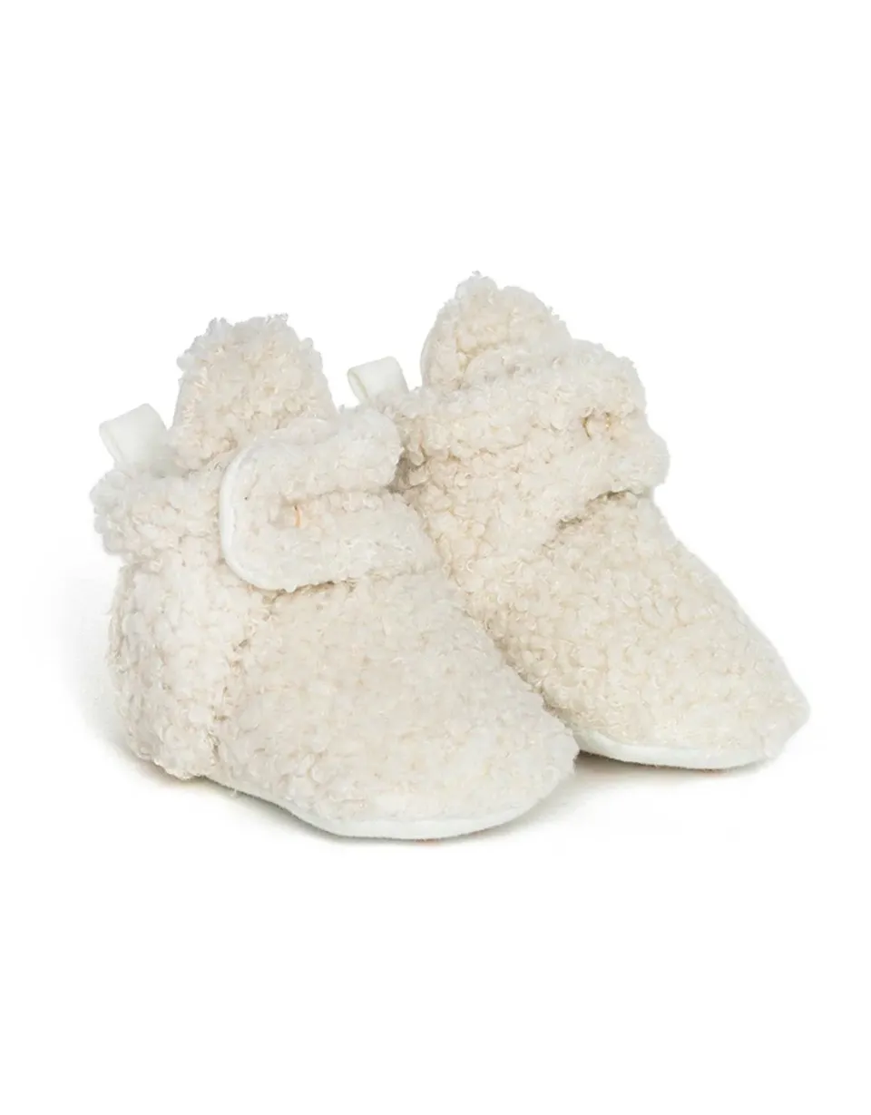 Robeez Sherpa Snap Booties chaussons bébé sherpa souple