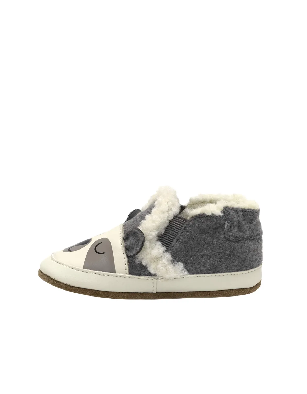Robeez Soft Soles Sweet Panda chaussons panda gris