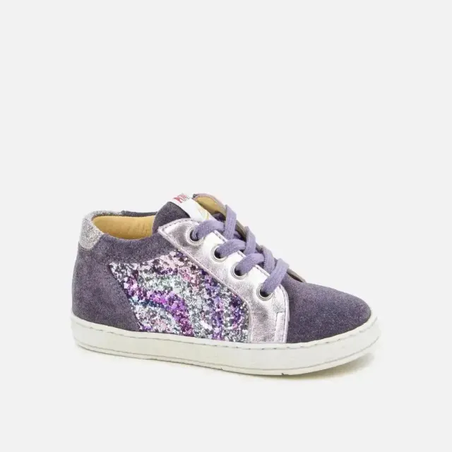 10is Mousse Zip Top basket premiers pas violet