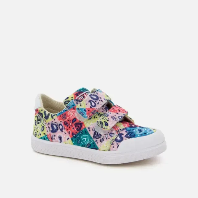 Ten V2 W Print sneaker toile imprimé pastel scratch