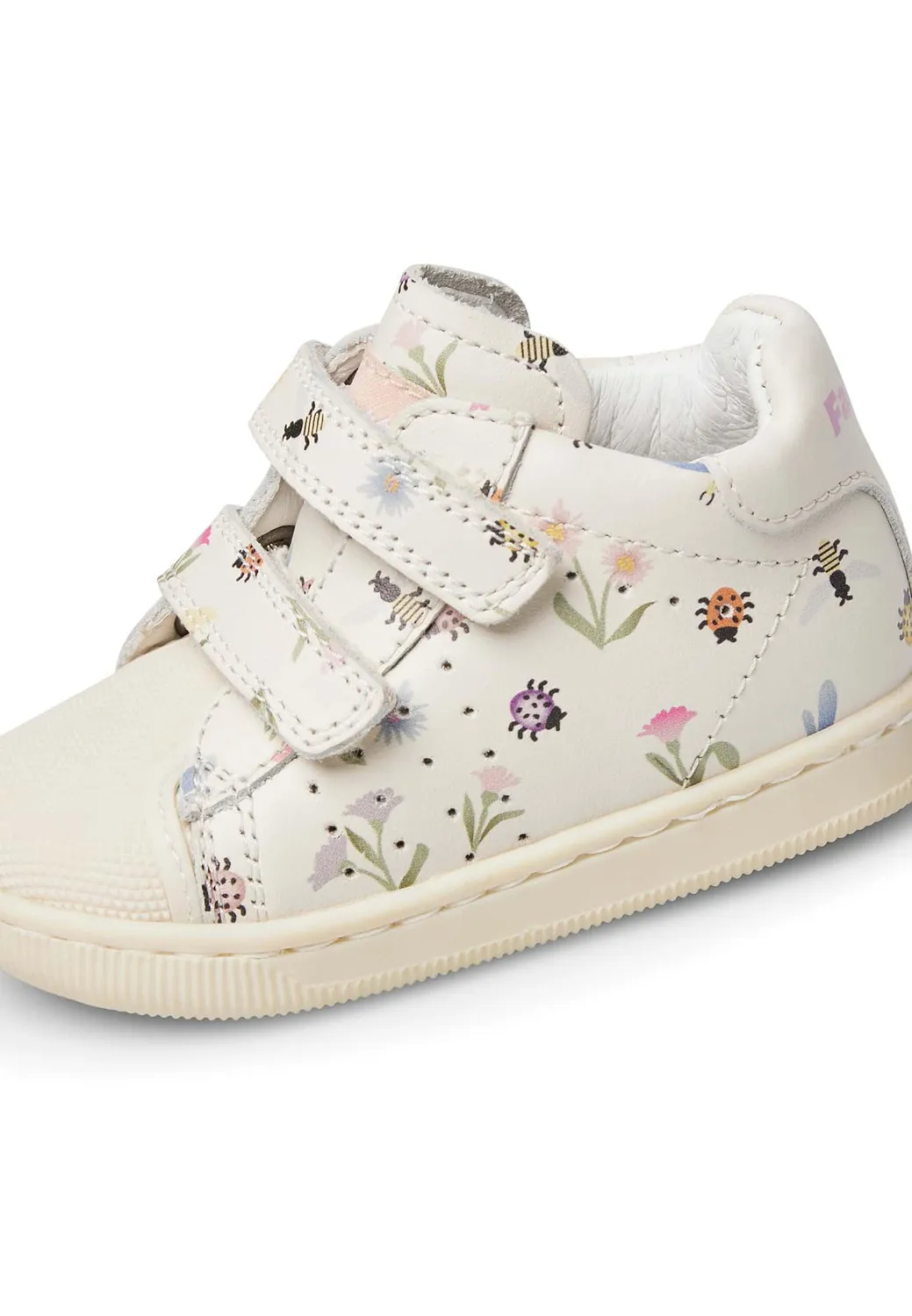 Falcotto Moon VL baskets premiers pas fleurs