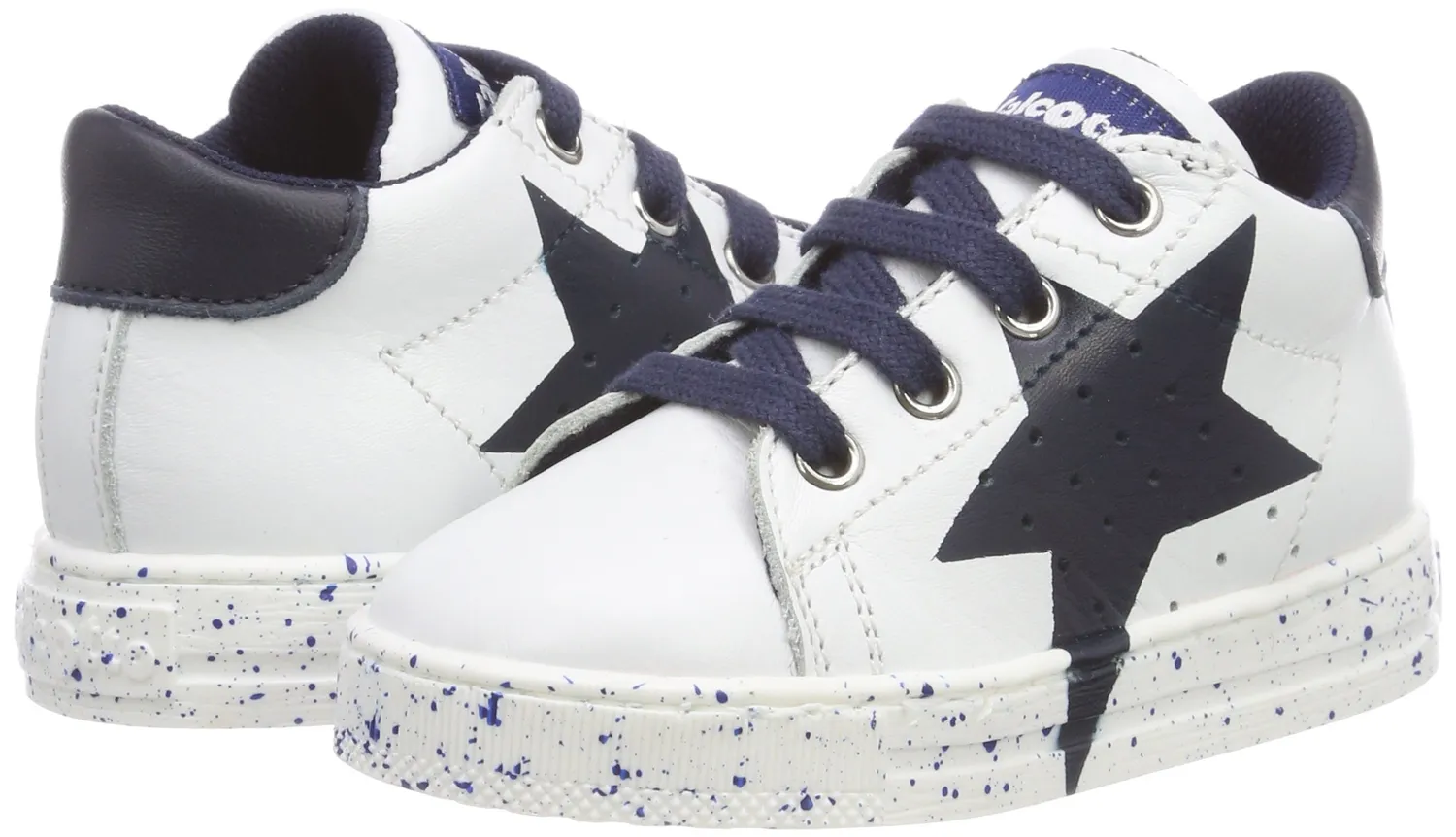 Falcotto Venus baskets bébé cuir souple