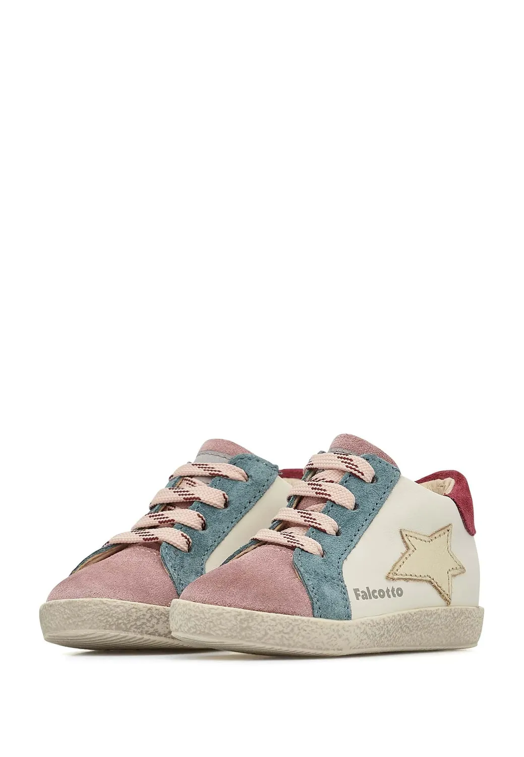 Falcotto Alnoite baskets fille cuir rose 21 EU
