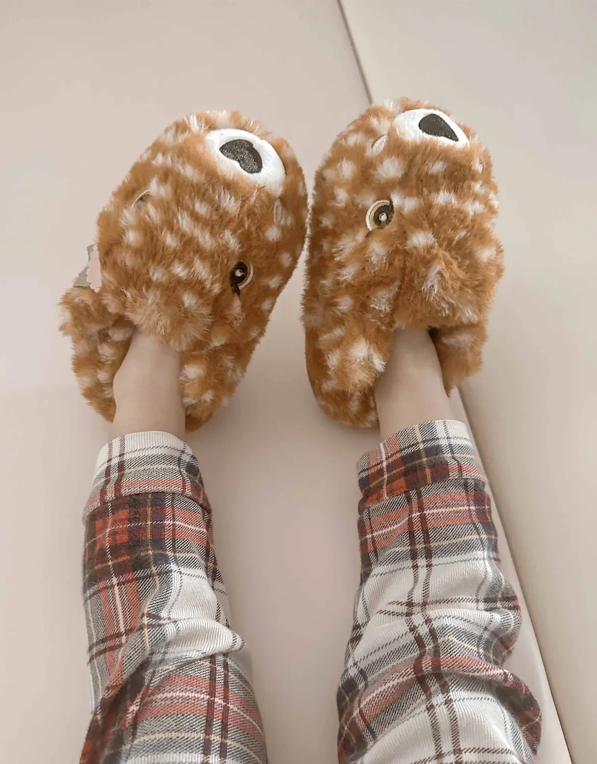 Robeez Willow chaussons lumineux biche camel
