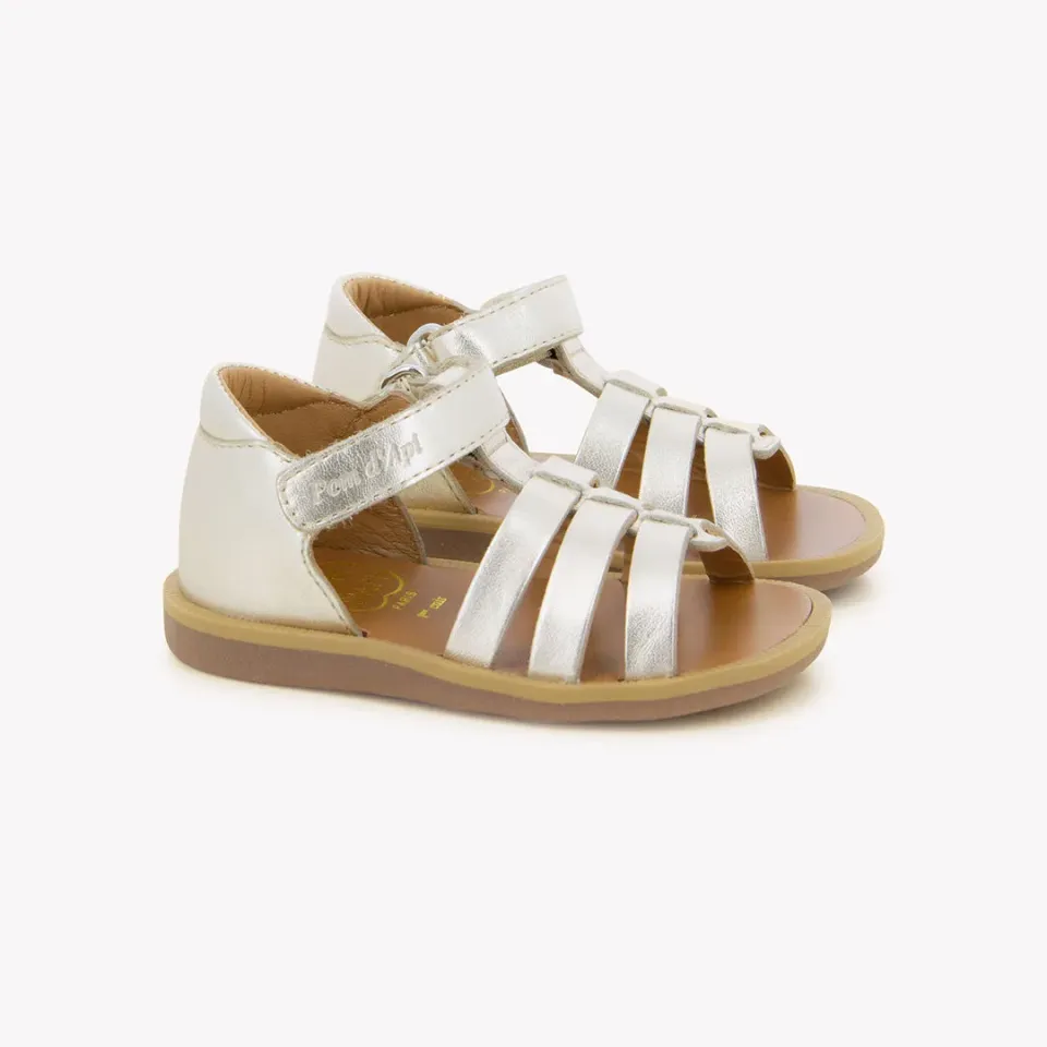 Pom d'Api Poppy Strap sandale premiers pas fille
