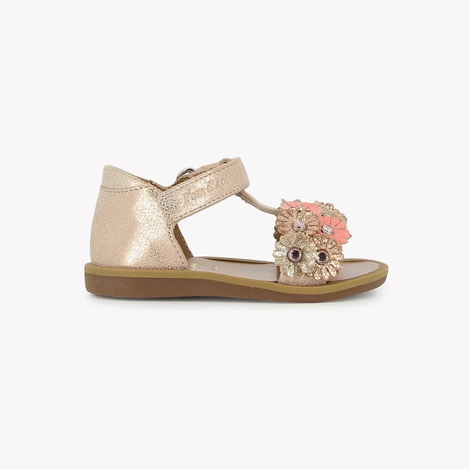 10is Poppy Strass Flowers sandales premiers pas fille
