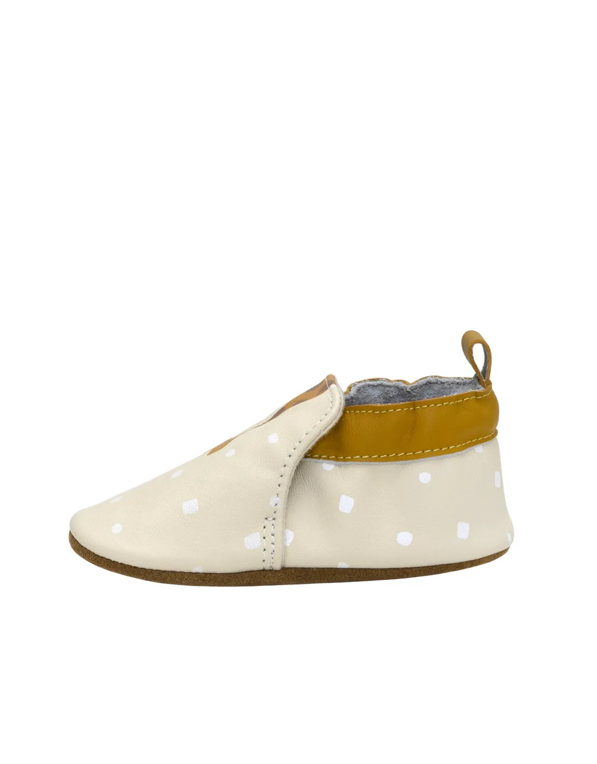 Robeez Soft Soles Spotted A Cutie chaussons girafe beige