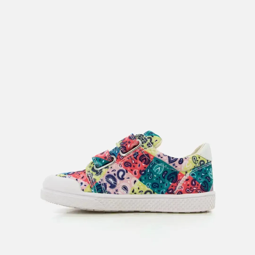 Ten V2 W Print sneaker toile imprimé pastel scratch