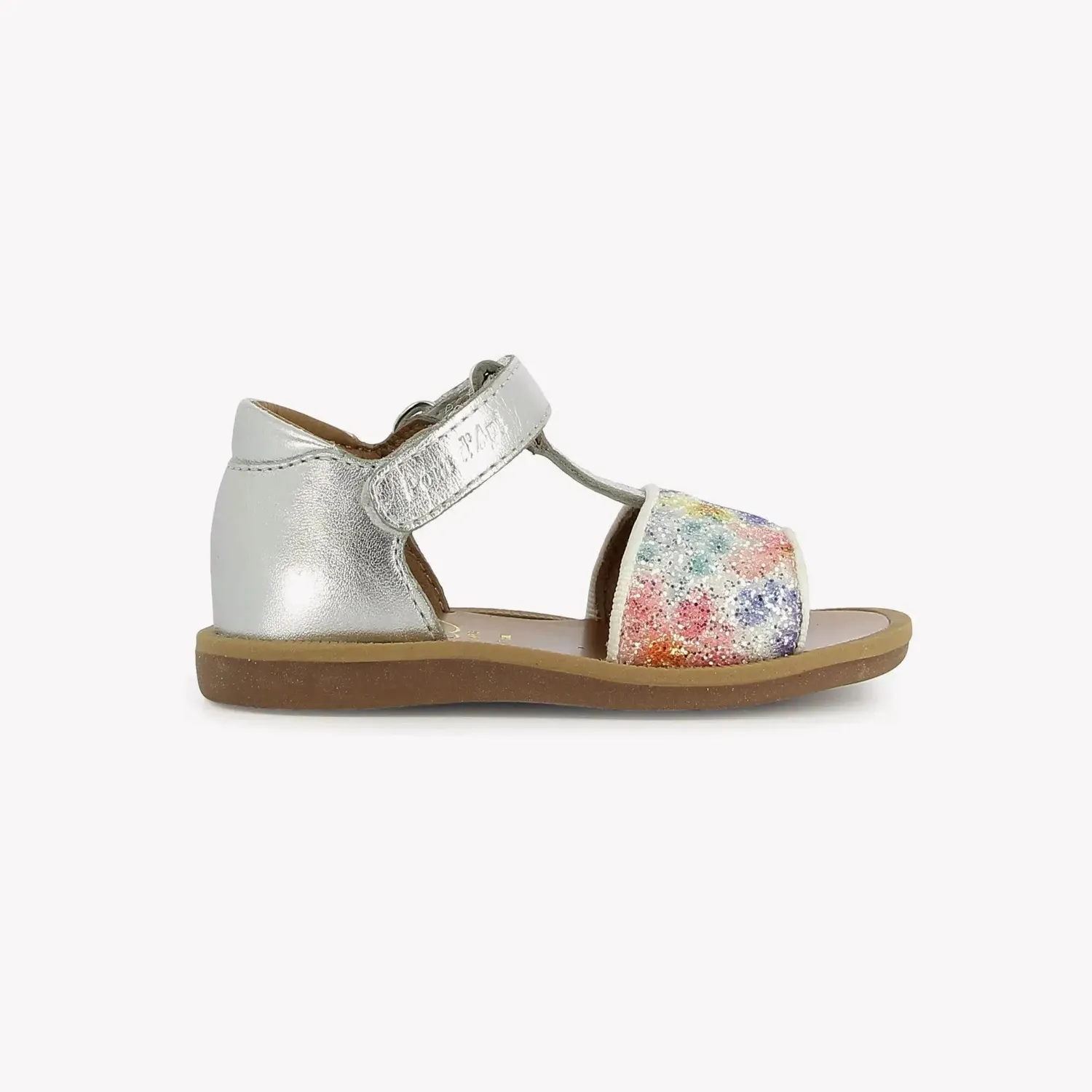 10is Poppy Tao Easy Lam-Gli Silver-Multi sandales fille