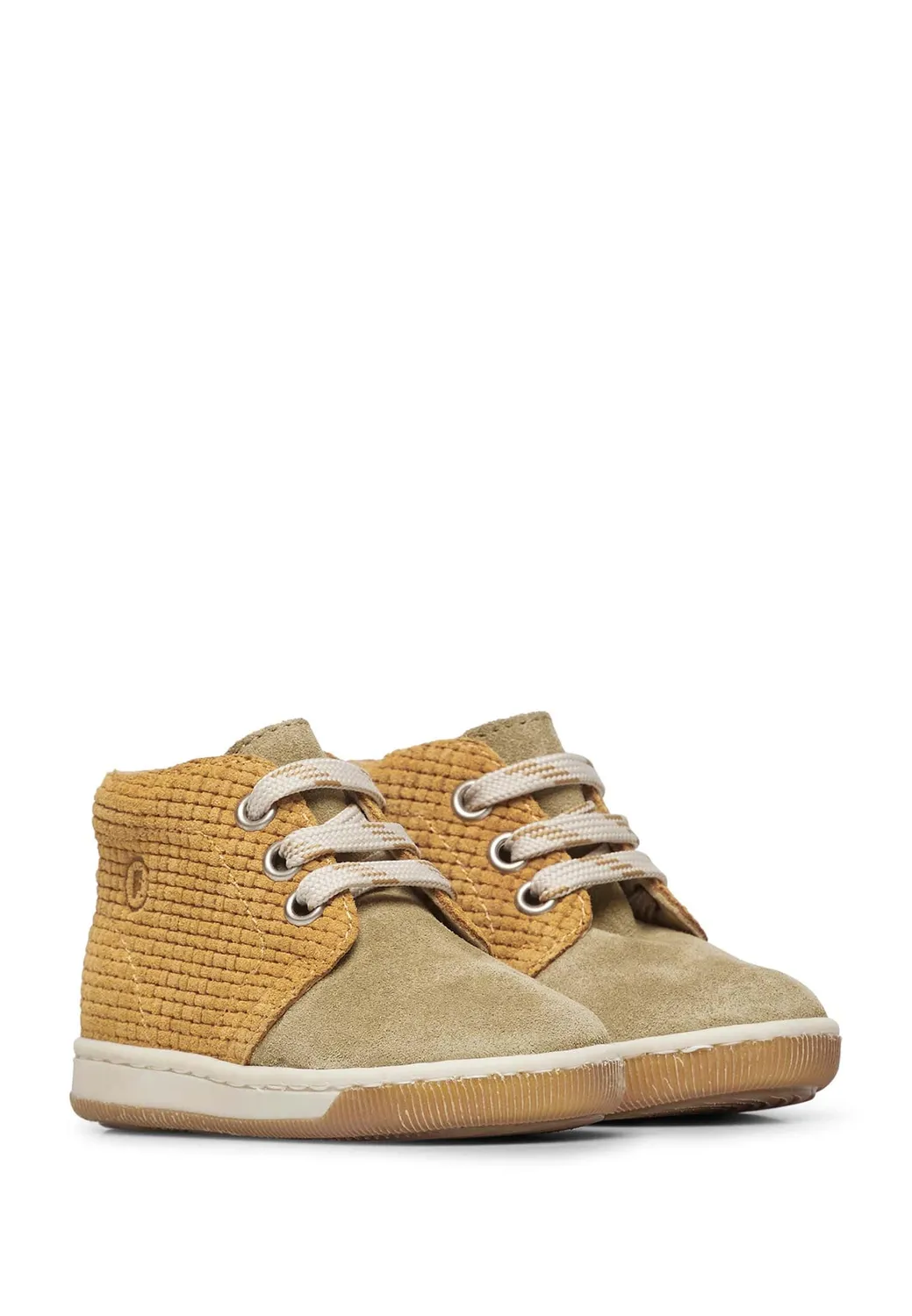 Falcotto Moemoe baskets bébé suède lacets