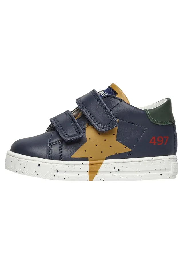 Falcotto Salazar sneakers bébé cuir étoile
