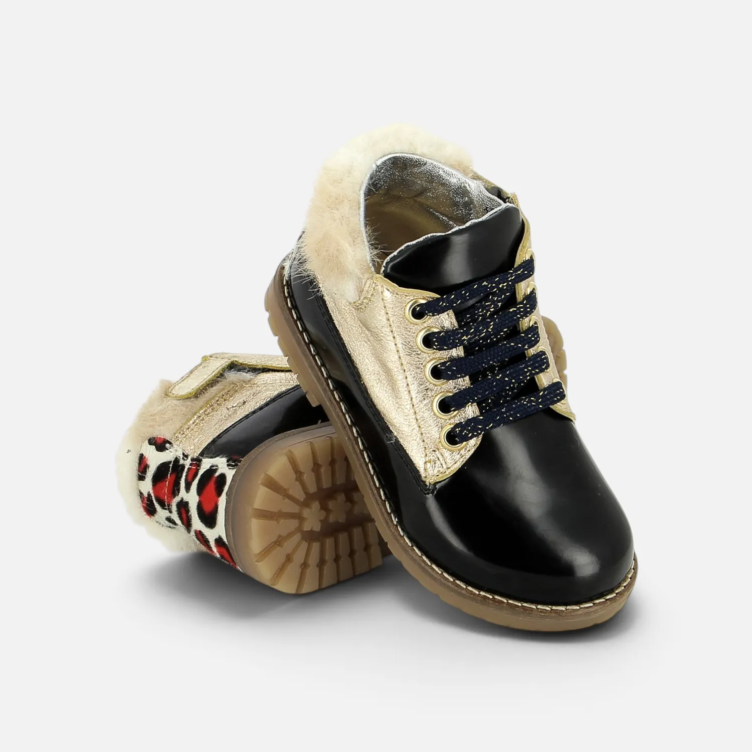 10is Bob Zip Work chaussure ville zip laçage