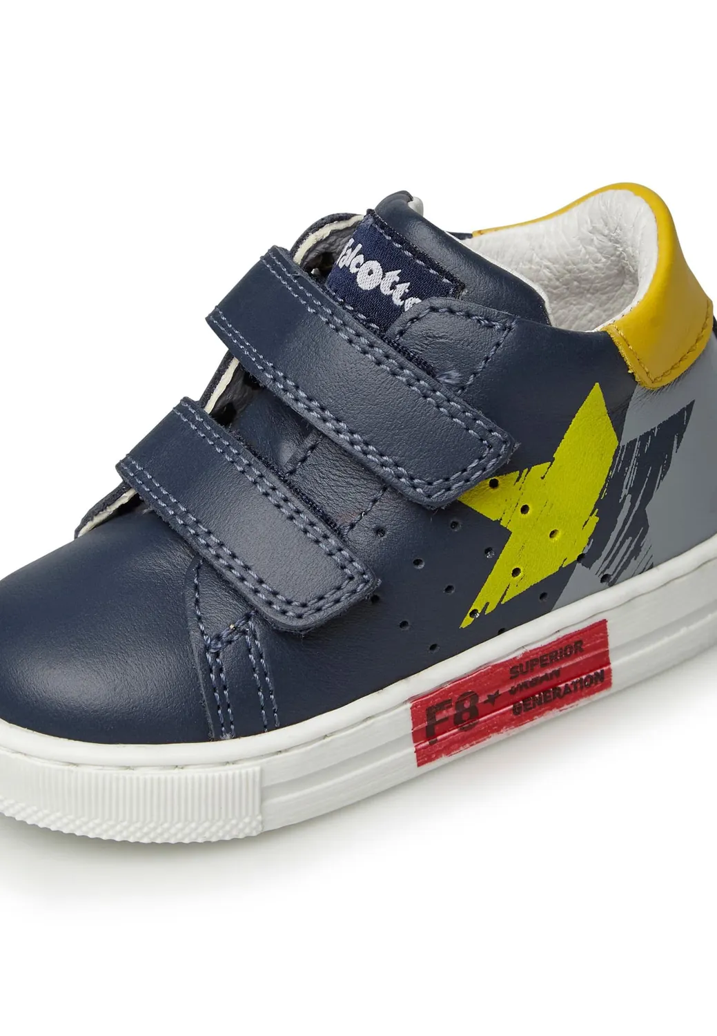 Falcotto Edige VL baskets cuir enfant