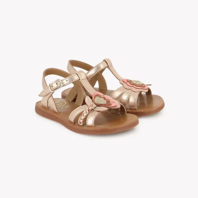 10is Plagette Alto sandales cuir