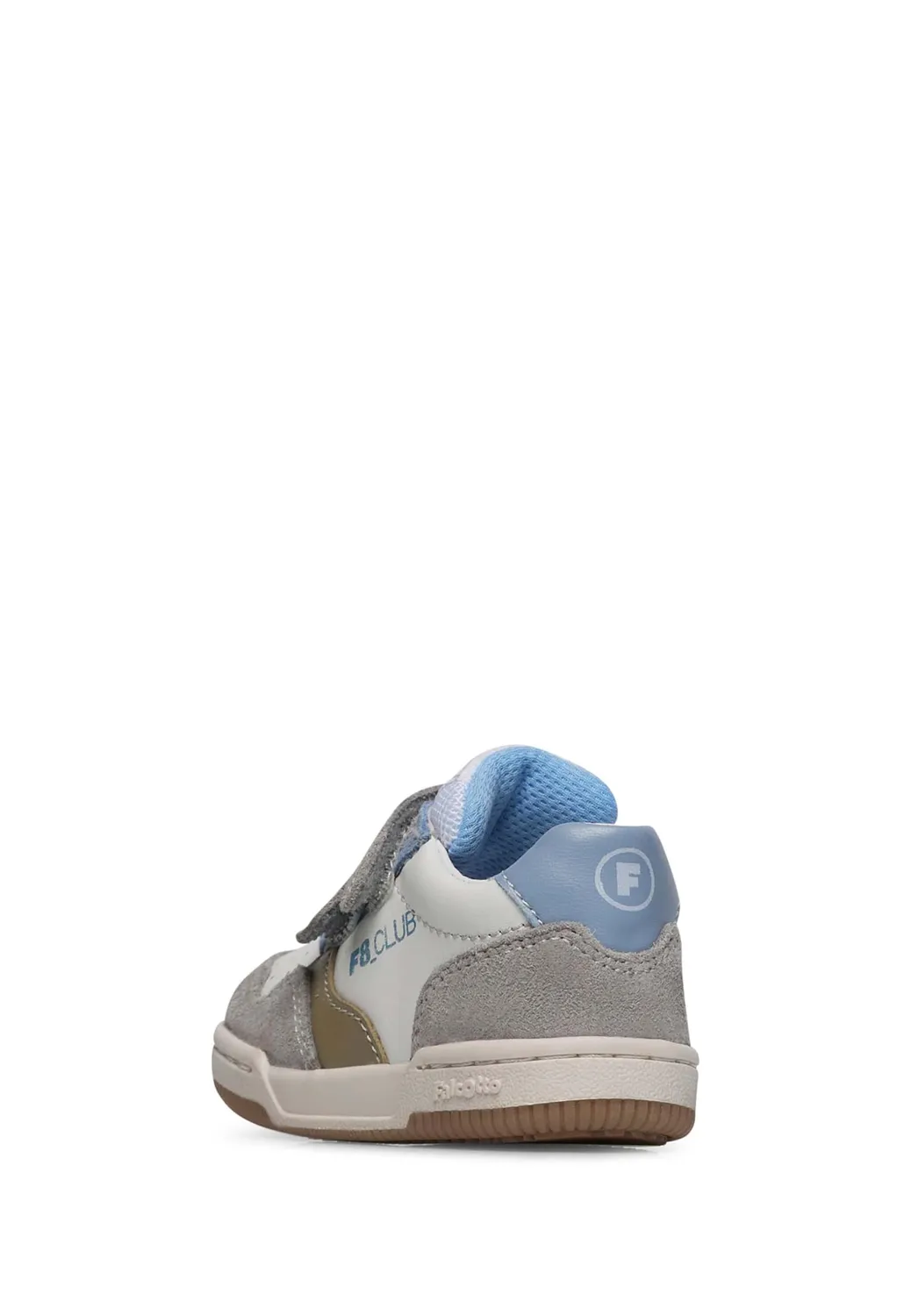 Falcotto Bounce VL baskets garçon cuir scratch