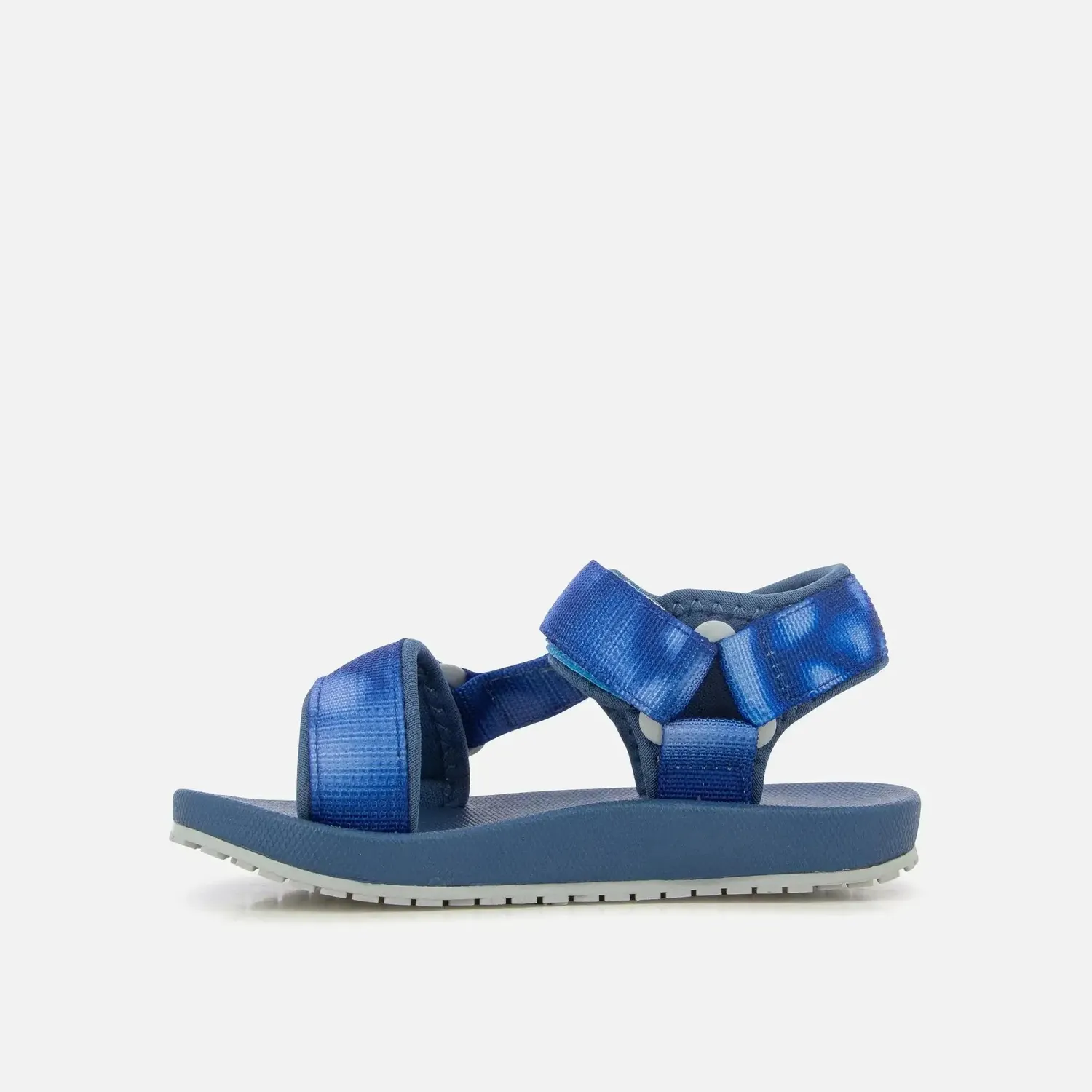 Pom d'Api Ten Sun sandale toile bleue tie and dye