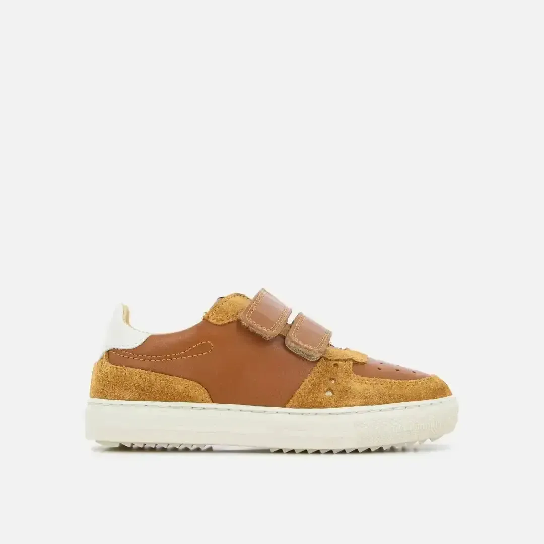 10is Swag Lo Easy baskets cuir camel à scratch