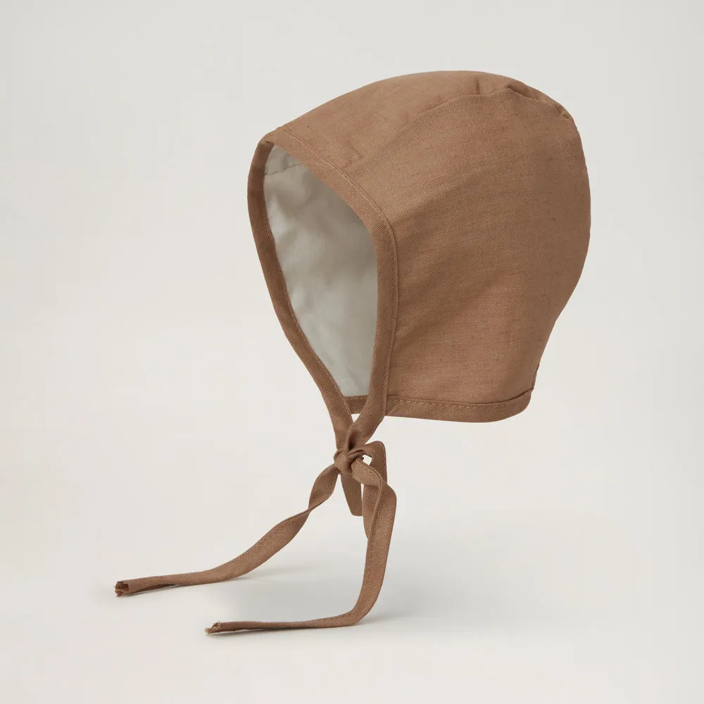 BabyMocs Linen Bonnet bonnet bébé lin coton